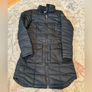 Columbia Black Puffer Jacket with Insulated Quilting